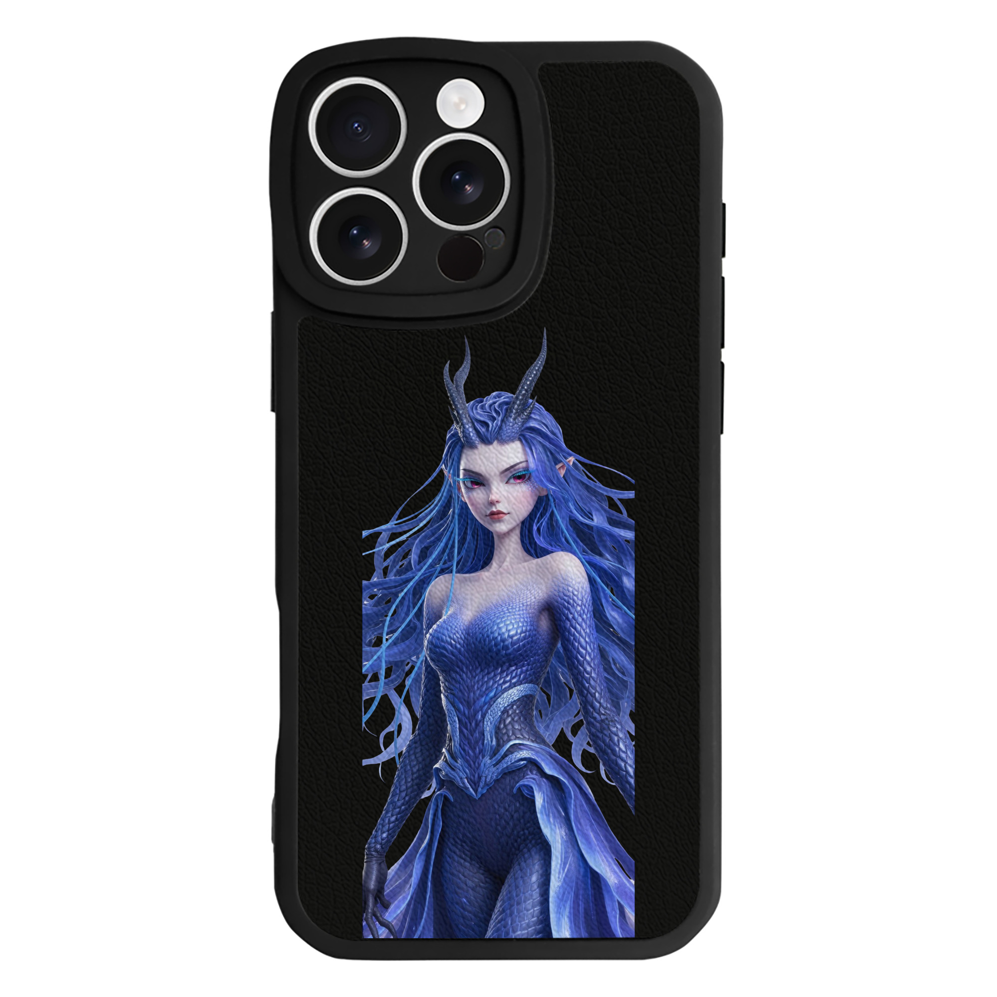 （画像用） Ne Zha 2 ナタ 魔童の大暴れ 【iPhone 16シリーズ対応】シリコンスマホケース（レザー調） 材質：シリコン